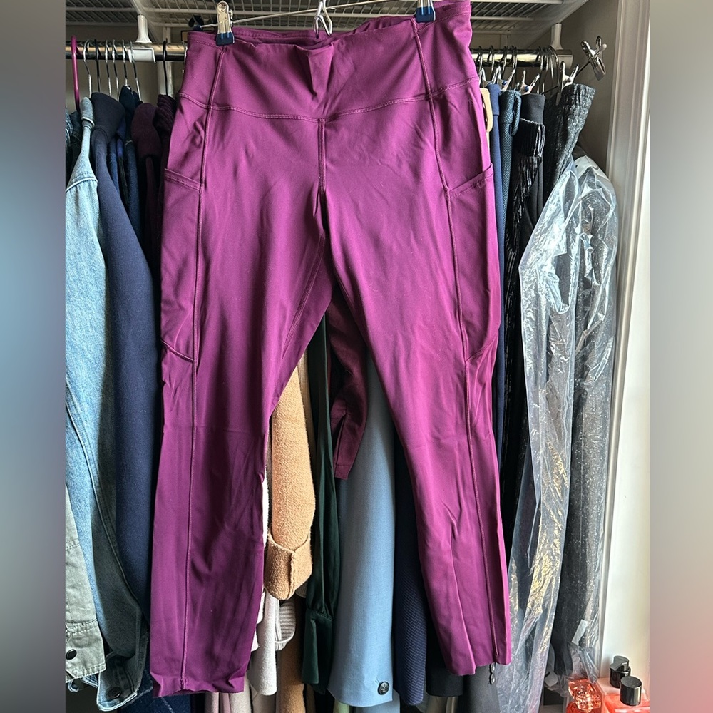 Lululemon Fast & Free Tight 25” | Color: Marvel | Size 10 | GUC
